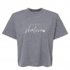 Adult Boxy T-Shirt, Granite Heather