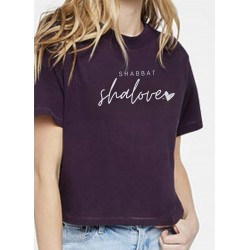 Adult Boxy Tshirt, Plum